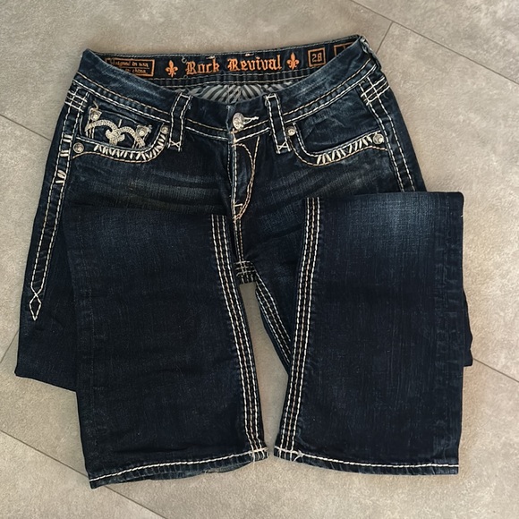 ROCK REVIVAL JEANS (LIKE NEW) - Picture 4 of 6